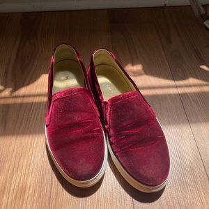 M. Gemi Cerchio Velvet Sneaker